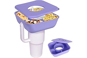 Tumbler with Snack Bowl for Extensive Outdoor Fun