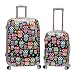 Rockland 2 Piece Upright Luggage Set, Owl, One Size
