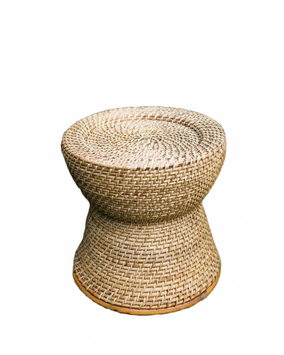 The Assam Admiration Cane Wicker Rattan Seating Bar Backless