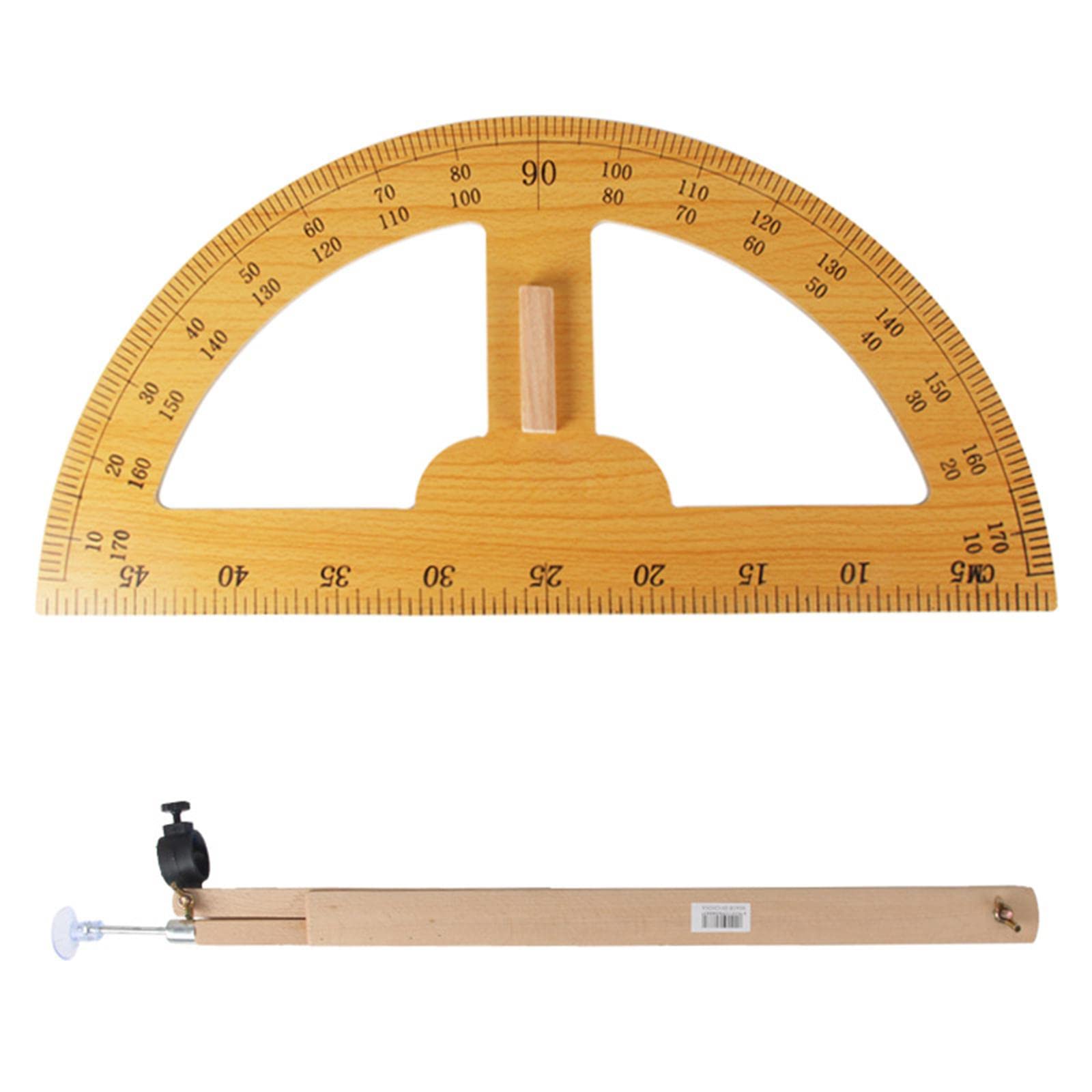 Generic Set mit Winkelmesser, Und 45° Lineal (groß)