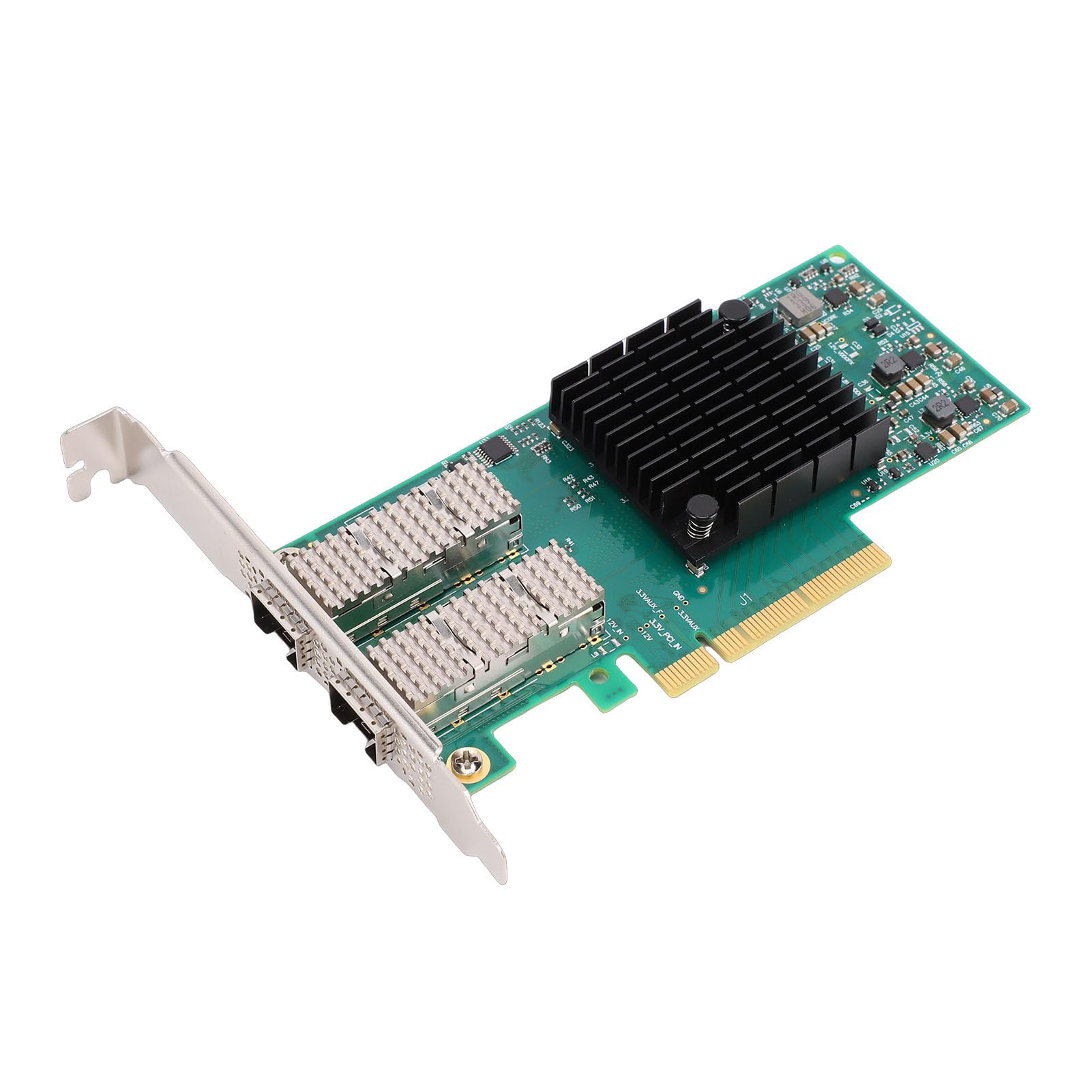 Sxhlseller Scheda di Rete Mellanox ConnectX4 Lx Dual Port 25G SFP28 PCIe, MCX4121A XCAT con Supporto RDMA e SR IOV per Server e Data Center