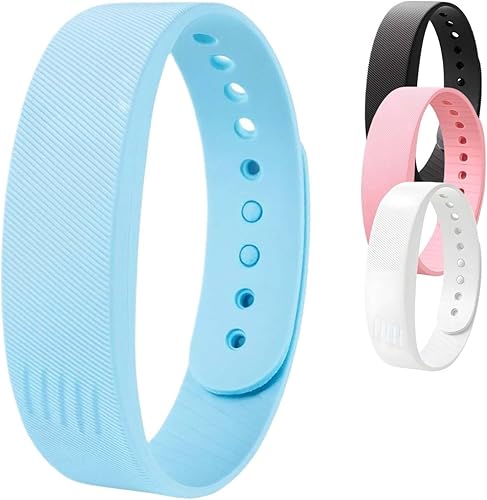 Miniatura 11 de Fitsleeps Relojes Despertador Pulsera de Alarma Vibratoria Duración de Batería de 40 Días Bandas de Muñeca Silenciosas de Choque para Personas que