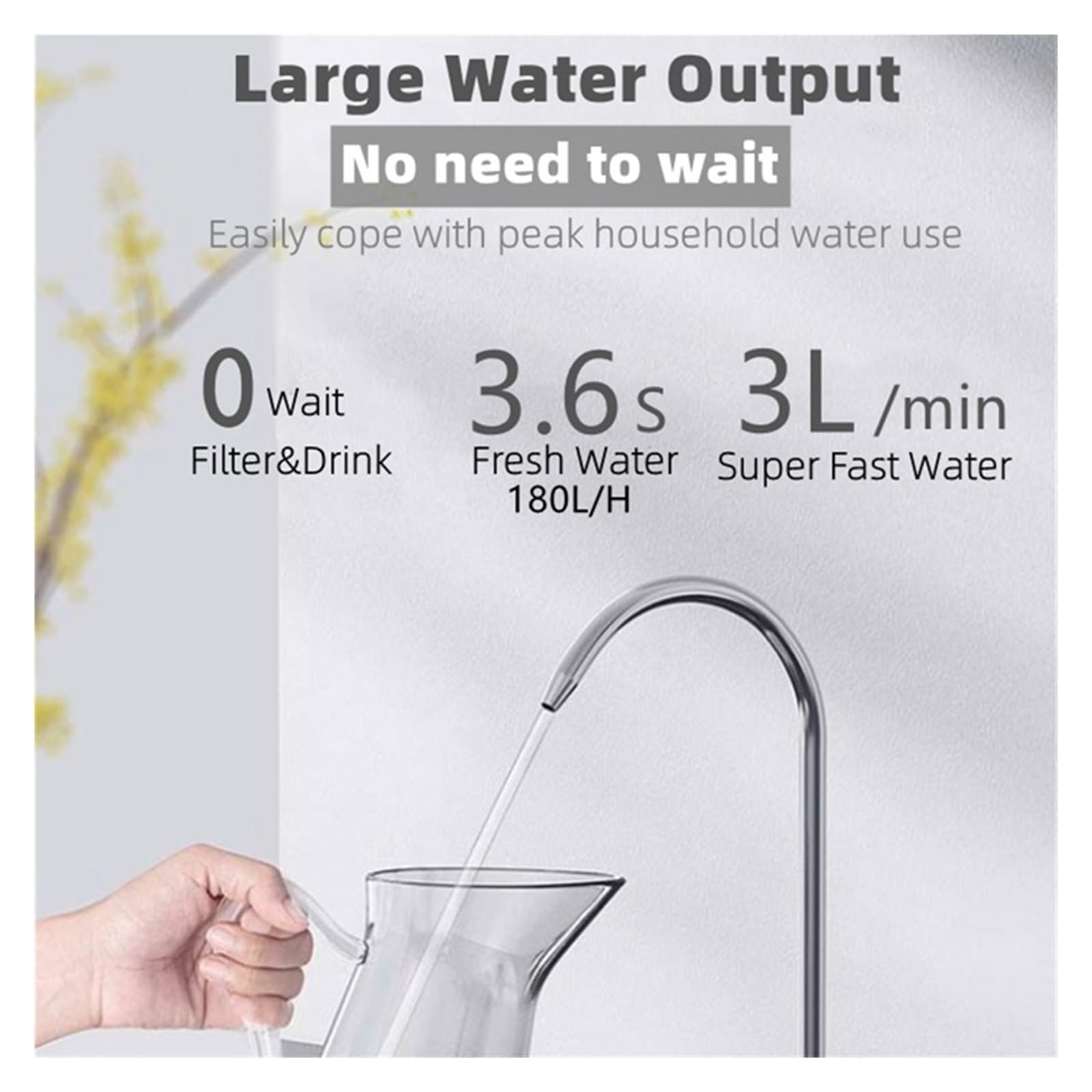 5-Stufen-Wasserreiniger, Haushaltsdirekttrink-Küchen-Leitungswasserfilter, Sechs-Ultrafiltrations-Wasseraufbereitungs-Heimsystem(Filter Element)
