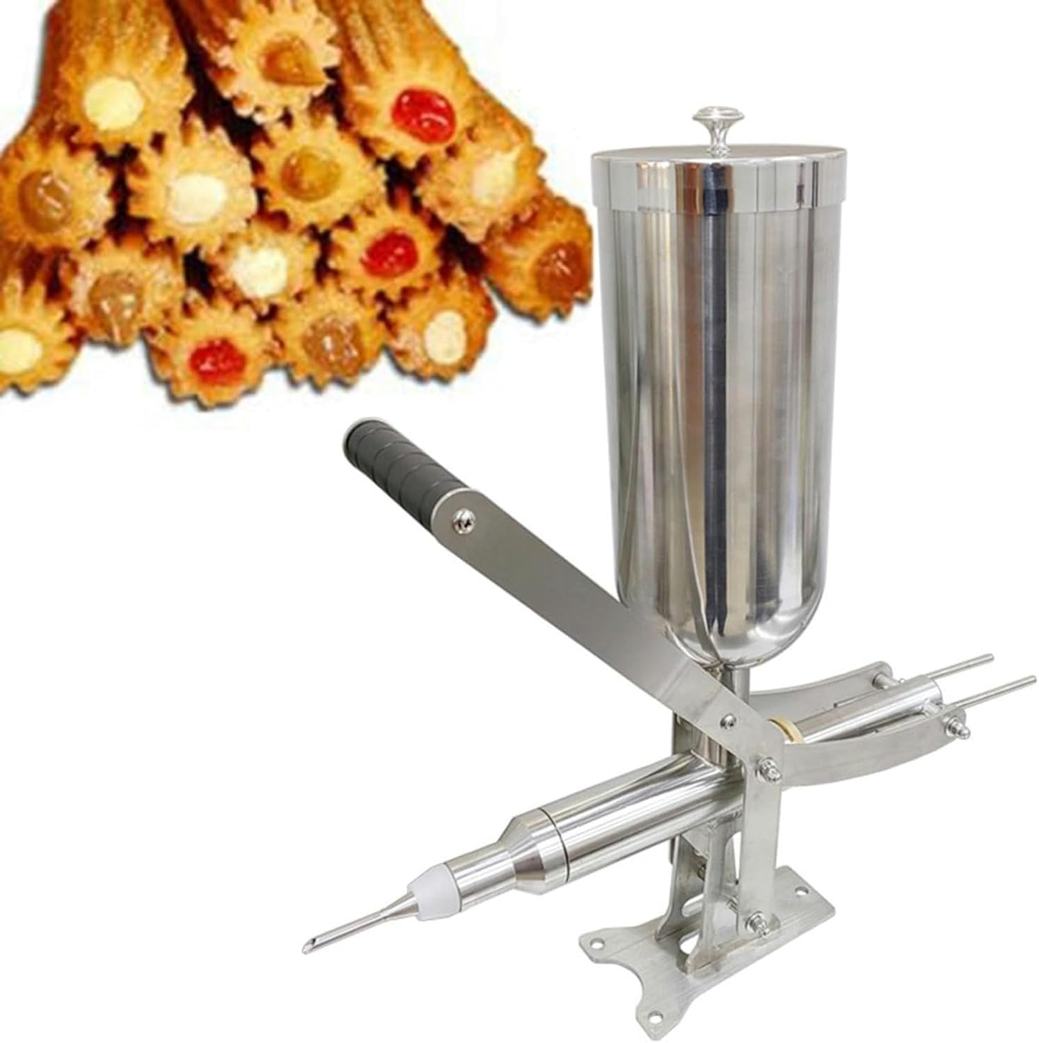 Churros Filling Machine Manual 5 -Liter Spanish Churros Filling Machine Stainless Steel Donuts.