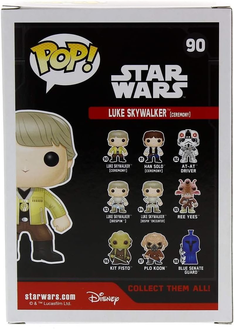 Funko Star Wars Pop! Vinyl - Luke Skywalker (Ceremony) #90 image 3