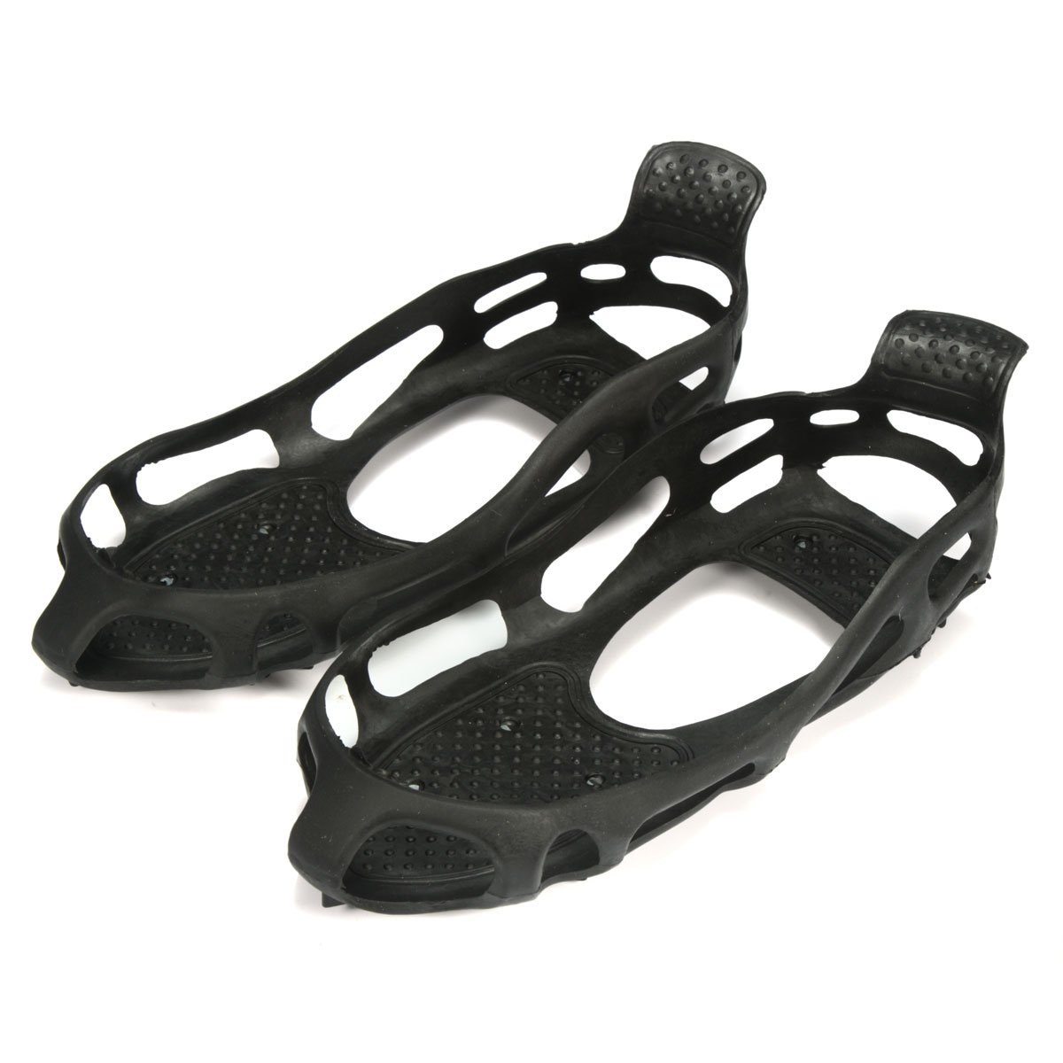 YONGYAO 24 Spikes Anti-Rutsch-Stollen Schnee EIS Schlamm Steigeisen Überschuhe Stiefel Schuh Gripper S-XL
