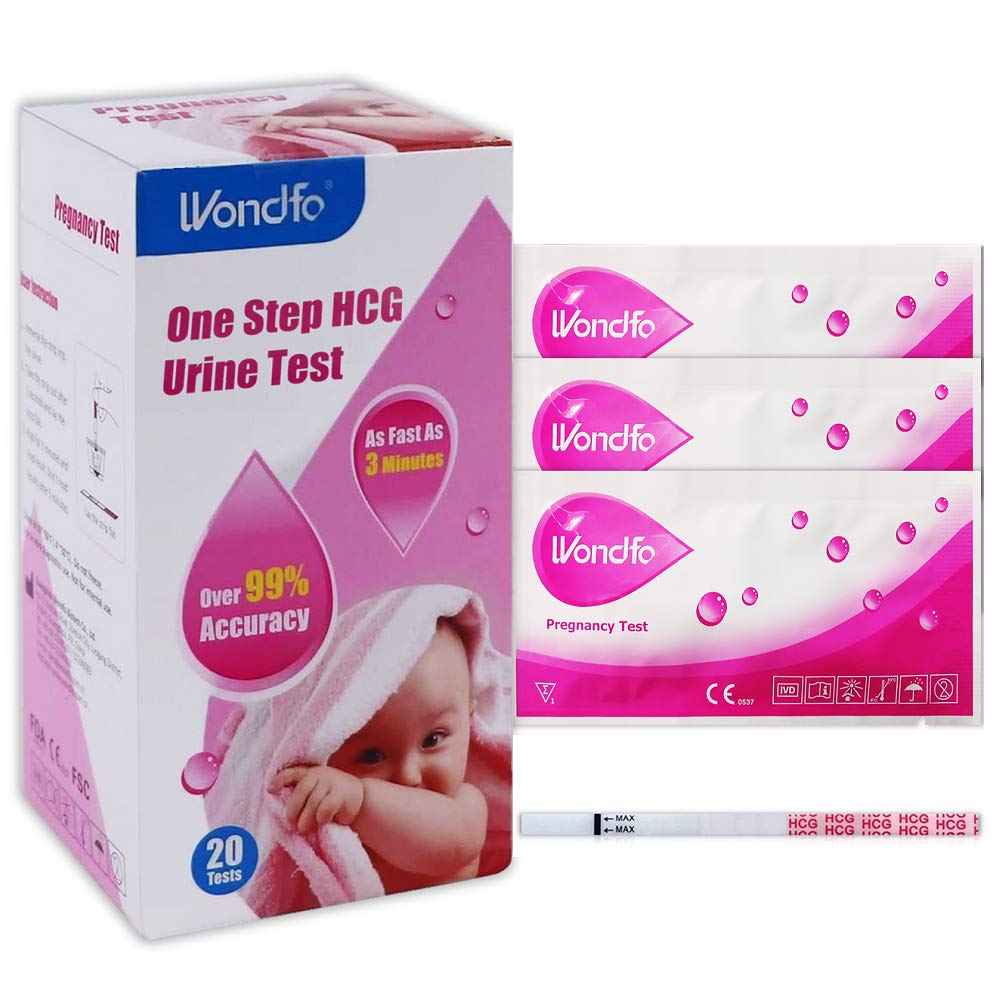Buy Pregnancy Test Strip HCG 20 Count for Rapid Early Pregnancy
