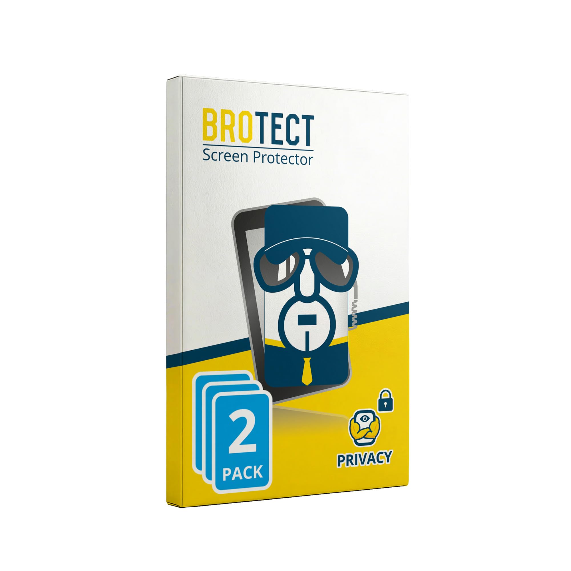 Brotect 2 Pezzi Pellicola Privacy per Unihertz Titan 2 Anti-Spy