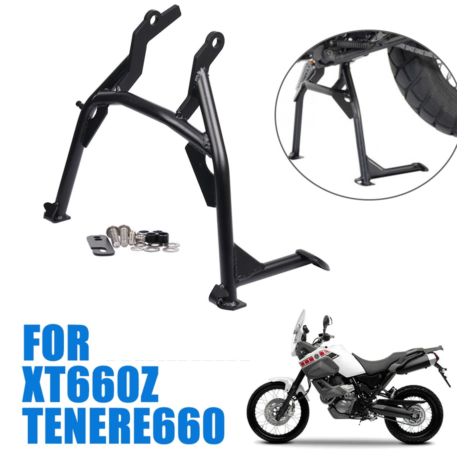 Akcesoria motocyklowe Podpórka Środkowa Parkingowa Środkowy uchwyt wspornikowy, dla XT 660 Z Tenere XT660Z XTZ Tenere660
