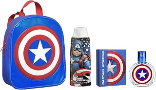 Set de Perfume Infantil Capitán América EDT (3 pcs)