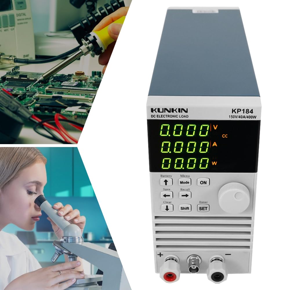 400 W 150 V 40 A KP184 DC carga electrónica comprobador RS485/232 en iluminación LED, fuente de alimentación, cargador y batería se puede aplicar ampliamente