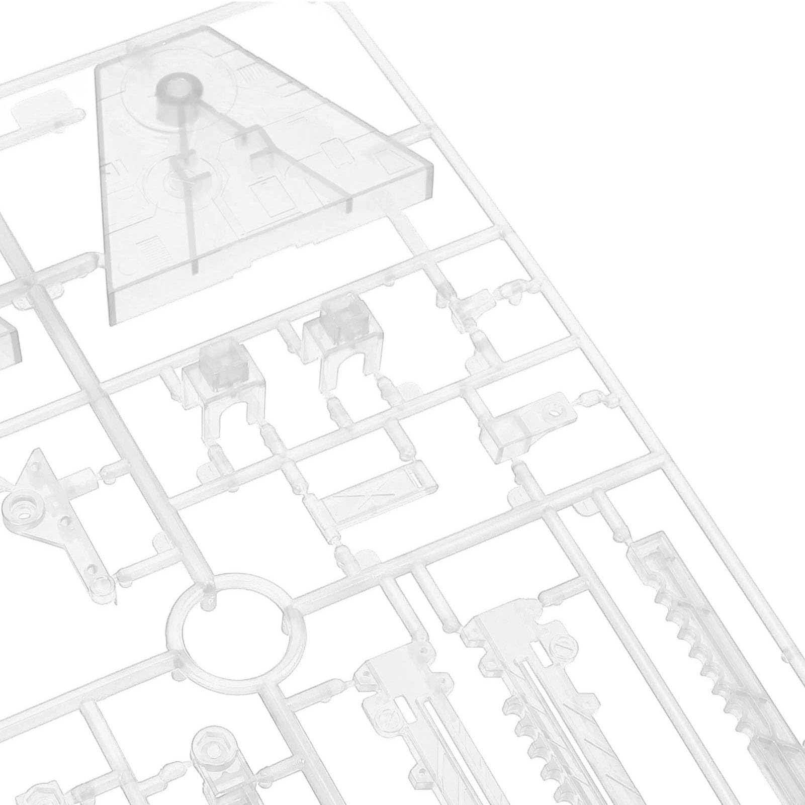 5 Pack Action Figure Stand Set Hobby Action Base pour SD BB RG HG 1/144 Modèle Modèle Affichage de jouets Poutien du support de poupée en plastique (transparent)