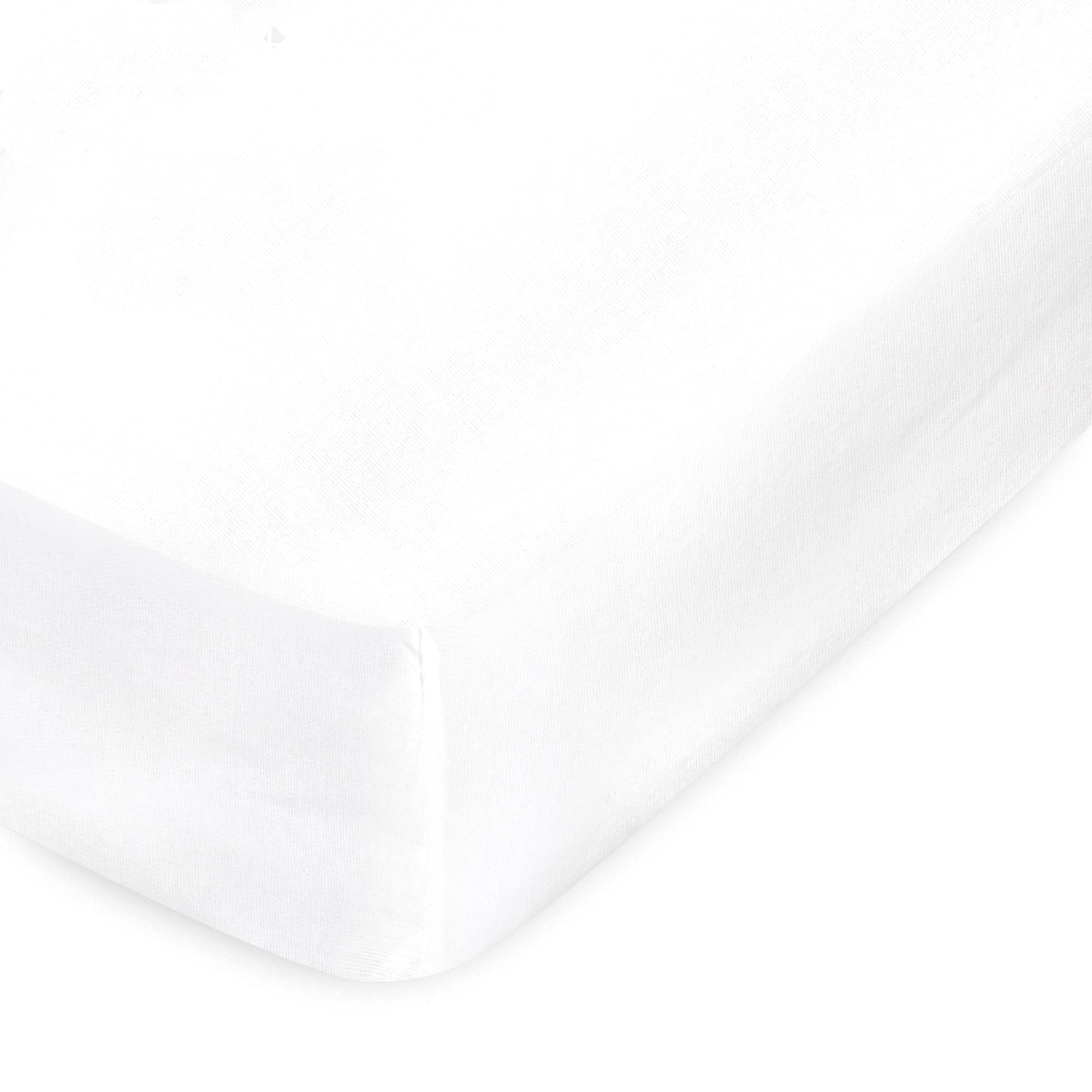 Linnea Protège Matelas 140x190 cm ACHUA Molleton 100% Coton 400 g/m2 Bonnet 40cm