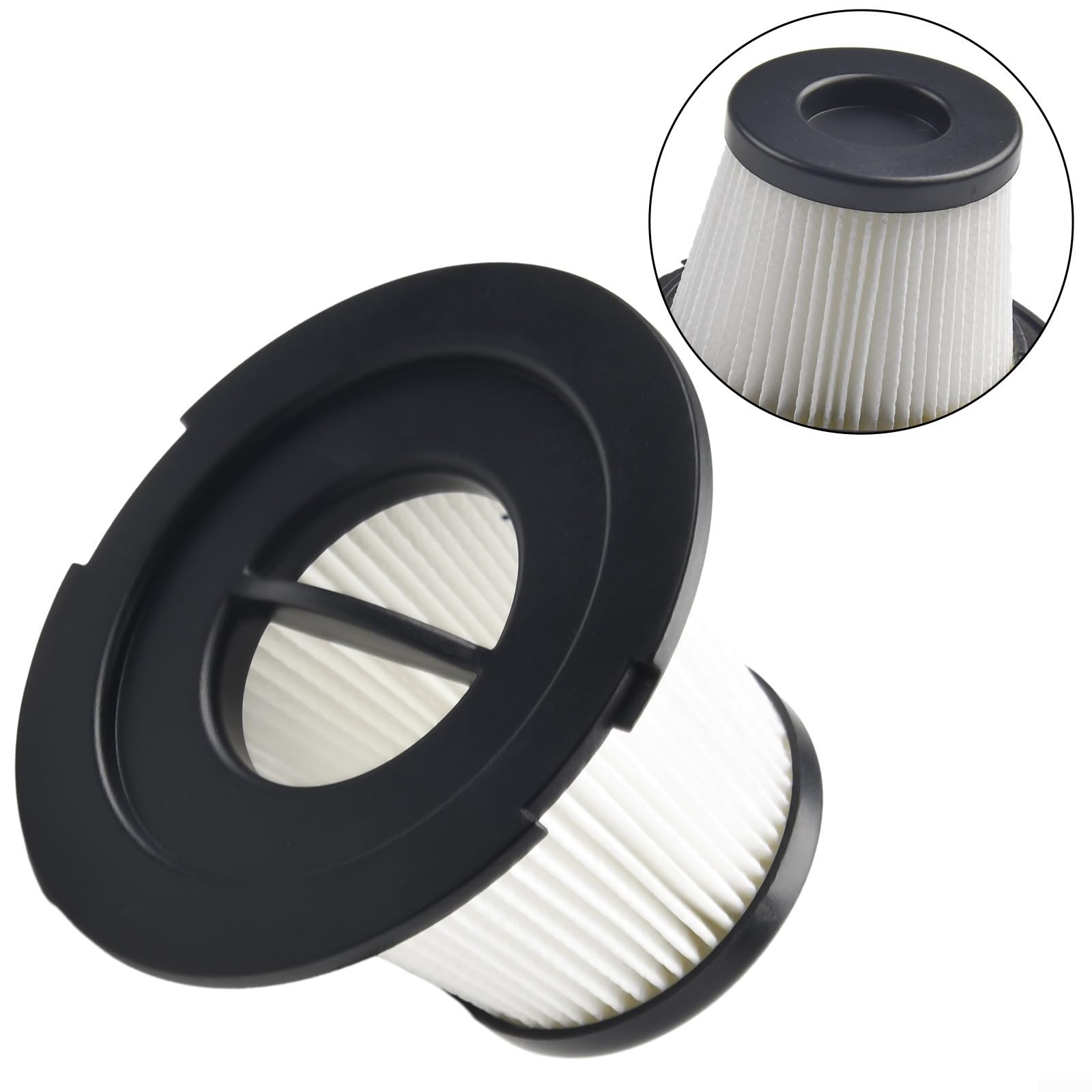 SPORTARC 2 Filtri Di Ricambio Per Aspirapolvere H Koenig UP600 UP810 POWERCLEAN - Lavabili E Riutilizzabili - 2