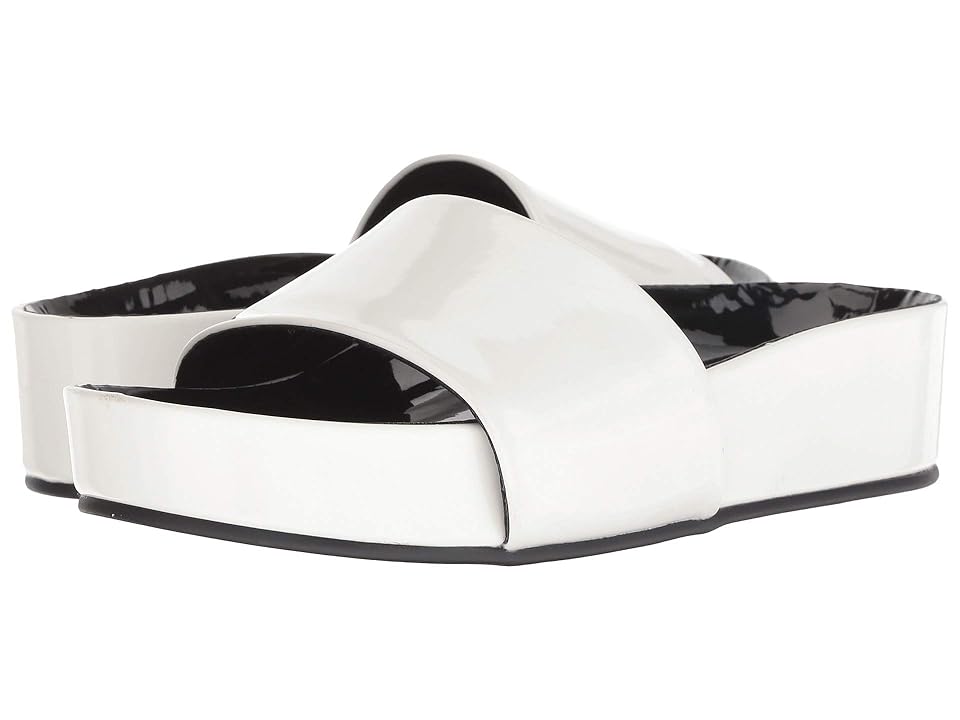 

JANE AND THE SHOE Kamila (White Patent PU) Women's Shoes