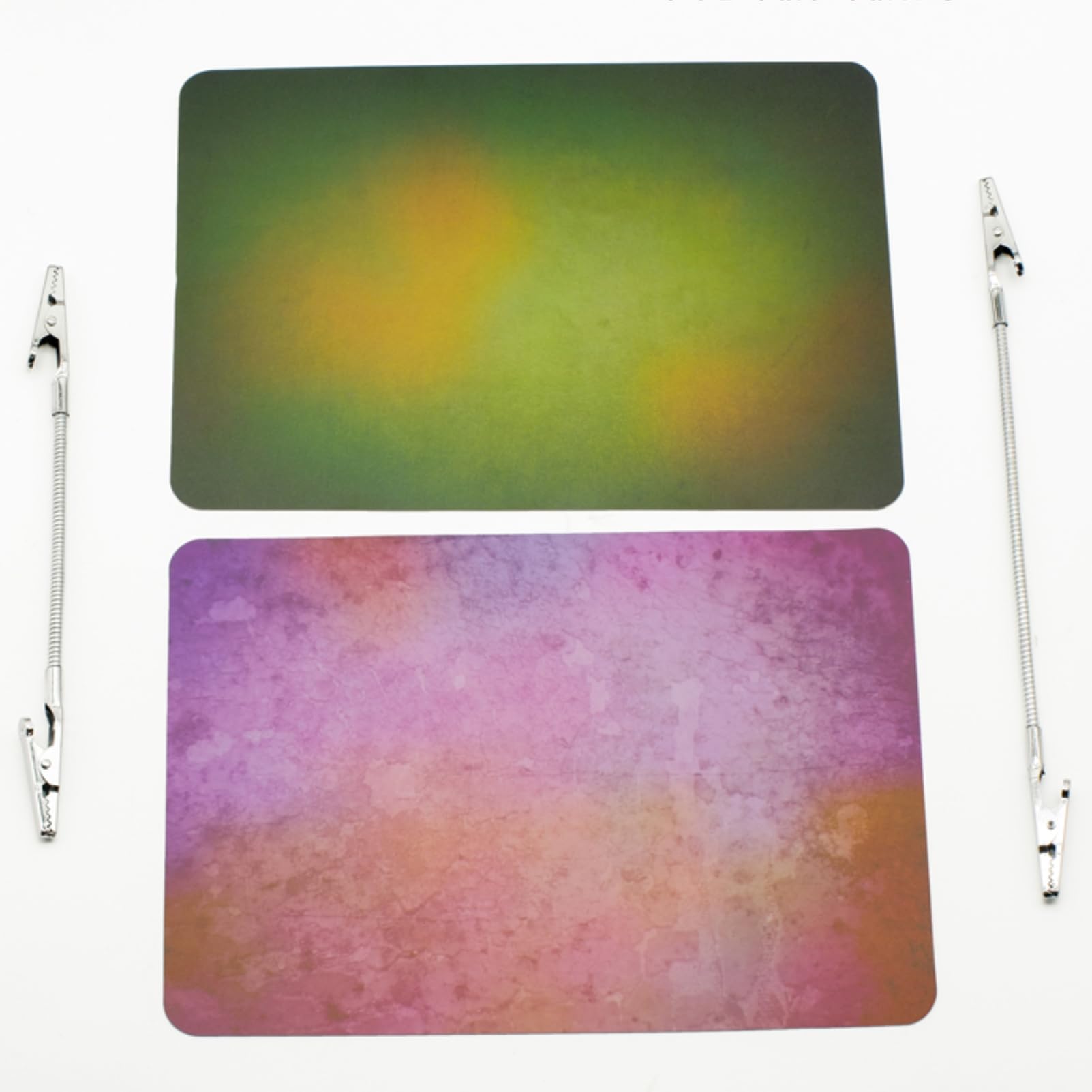 Lot de 12 cartes de fond pour photographie macro, 24 couleurs (21 x 15 cm), matériau absorbant la lumière, fond flou écologique pour macro photographie (tailles A5N, 12 pièces, 24 couleurs)