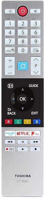 Toshiba CT-8541 Genuine Remote Control for 2018 2019 LED TVs