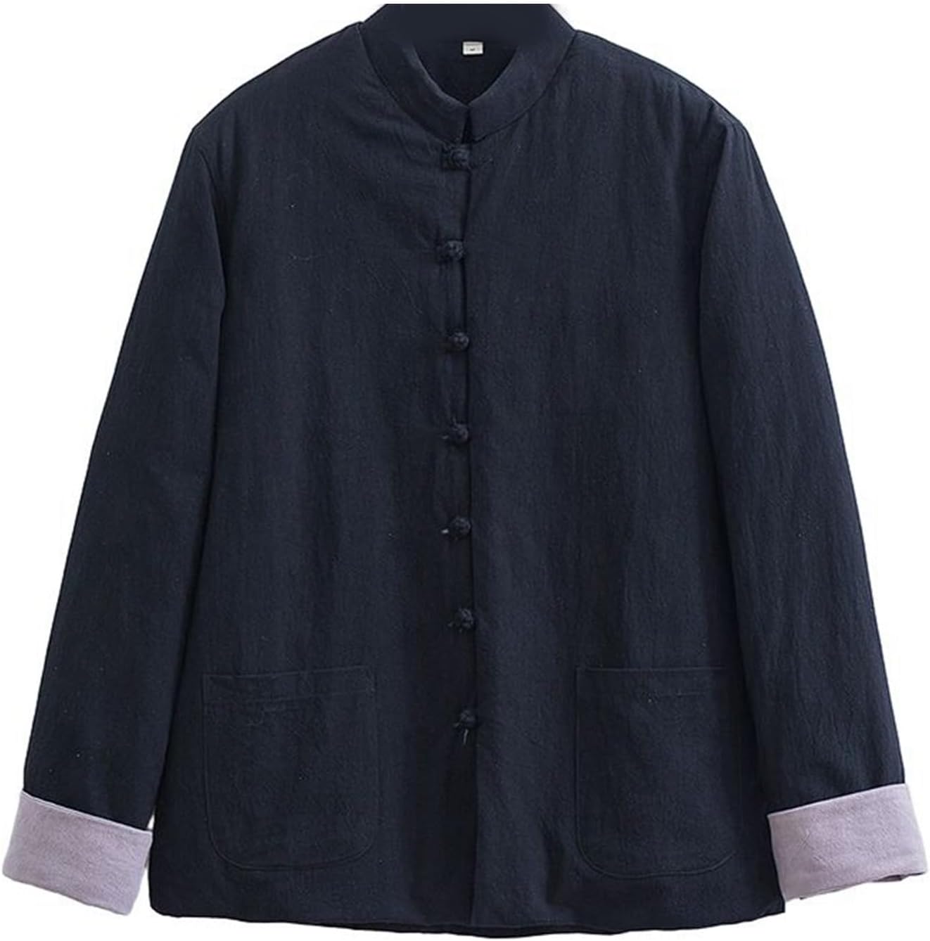 ジュン＆ロぺ] ニットプルオーバー ケーブル柄衿使いパフ袖長袖プル