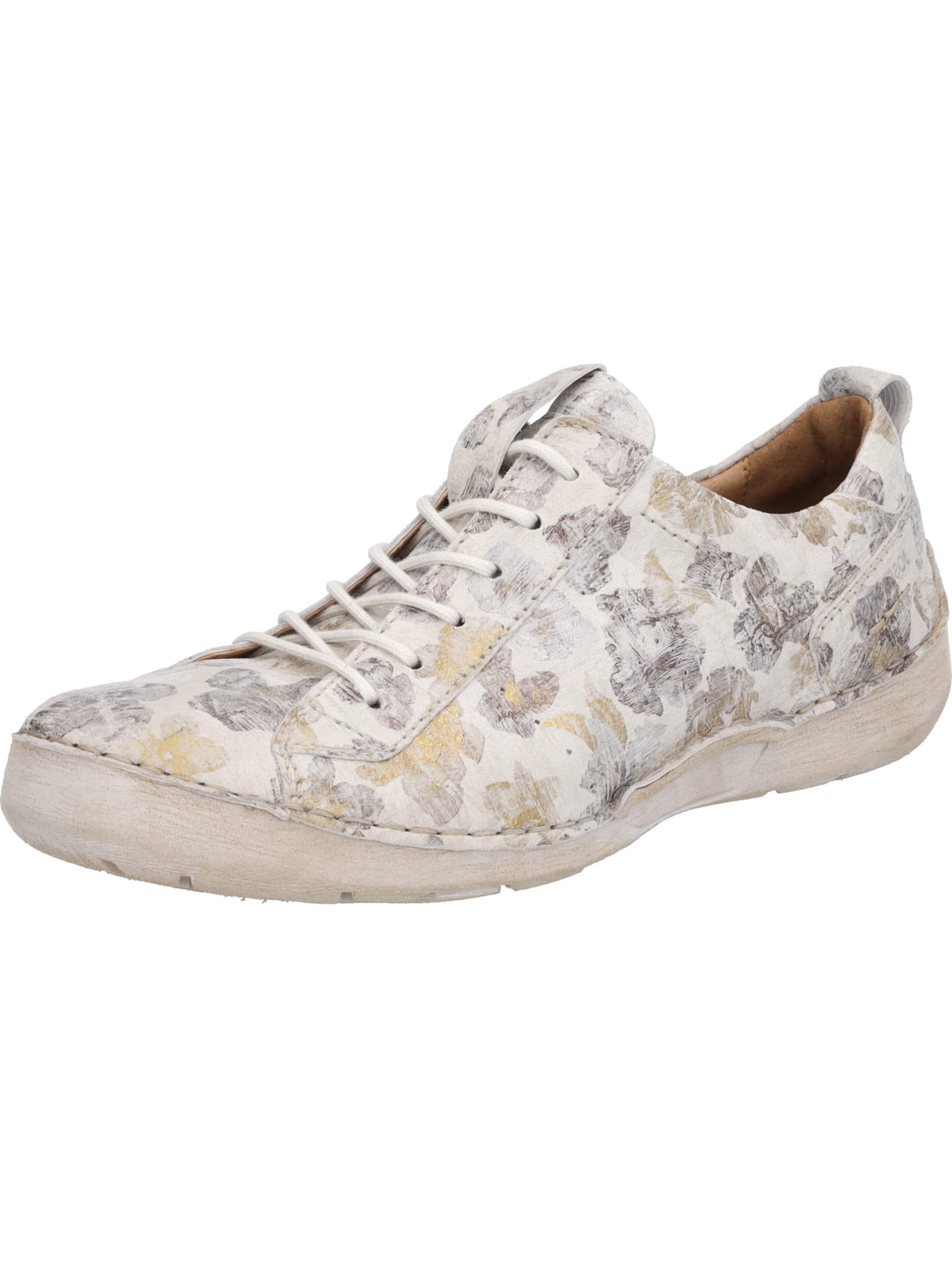 Josef Seibel Women's Floral Brush Soft Leather Shoe (Kremowy, EU 37)