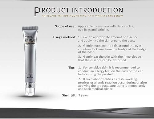 Miniatura 5 de Vehpro Slide ARTISCARE Eye Remove Dark Cr Wrinkle Gel Reafirmante Ball Gel Gel Buena Química