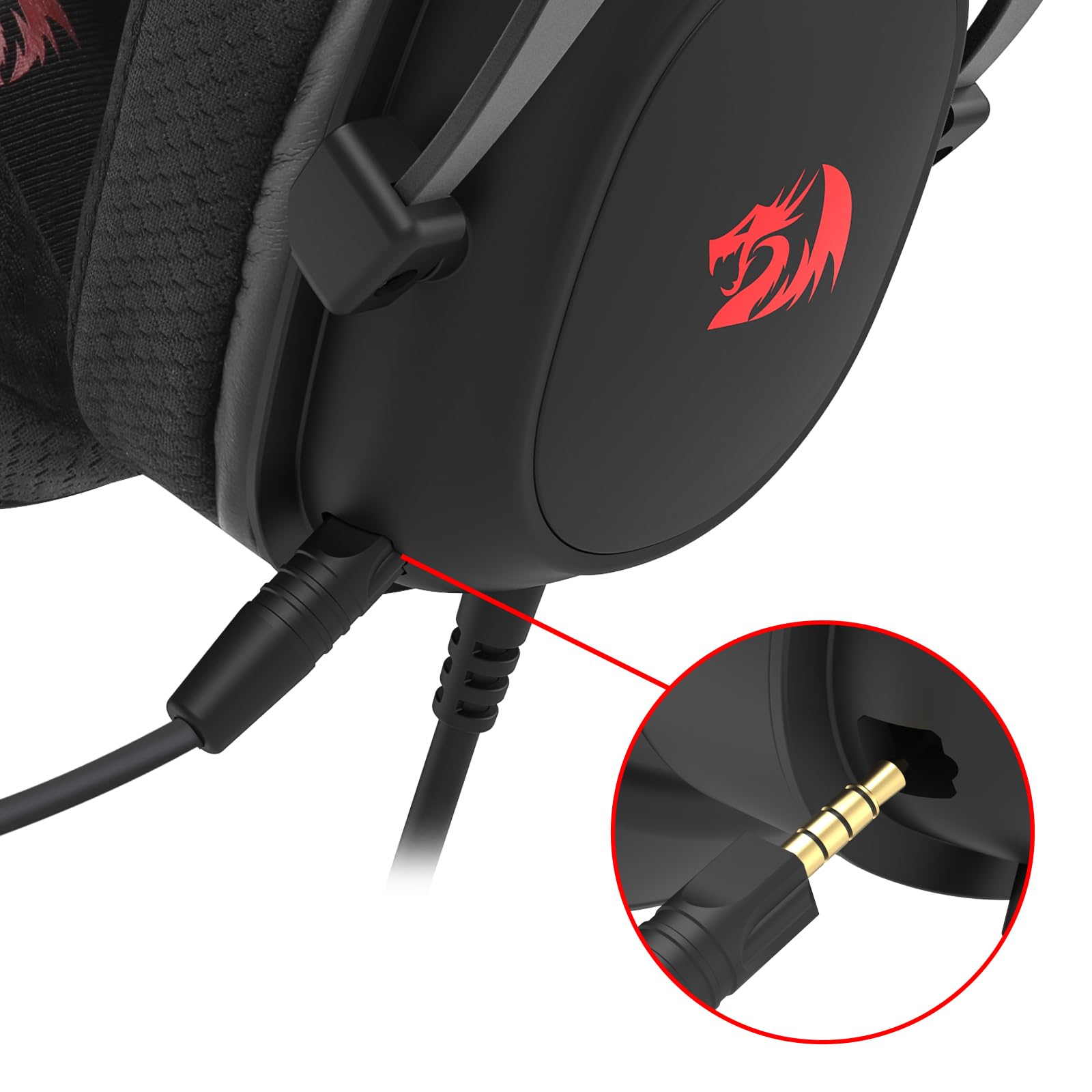 Redragon Zeus Lite Casque Gaming Noir P3 H510-LT