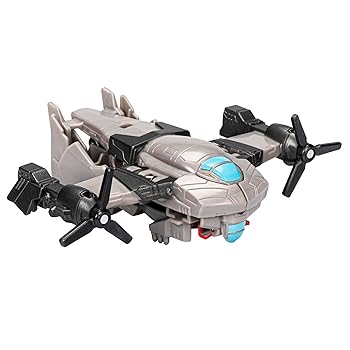 Transformers Toys EarthSpark 1-Step Flip Changer Megatron, 10cm Converting Action Figure
