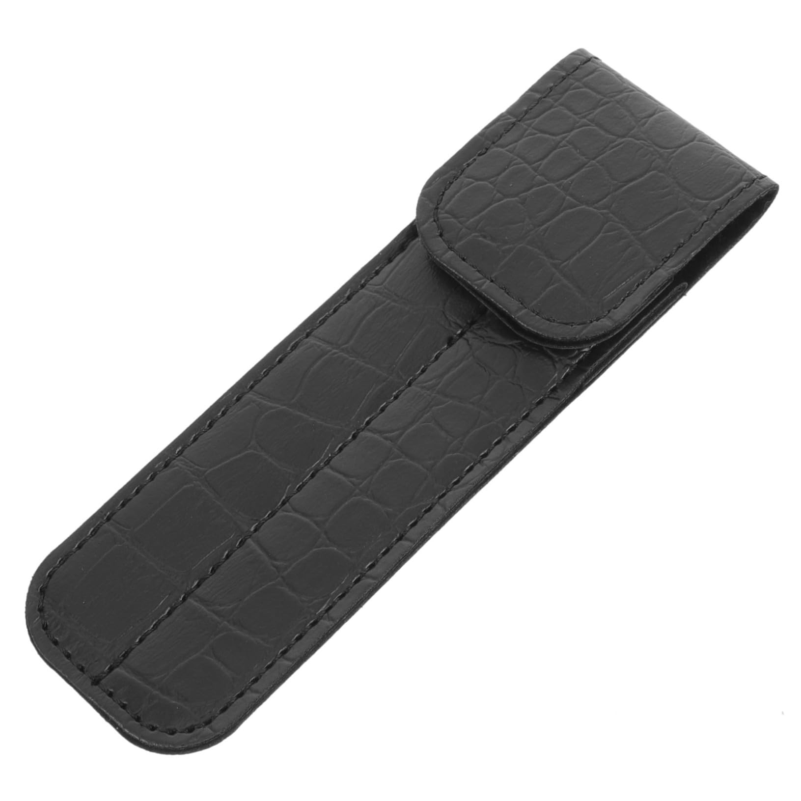 Gogogmee Emptry Tweezer Case Leather Pouch for Lash Grafting Tweezers Portable Anti-static Carrying Bag