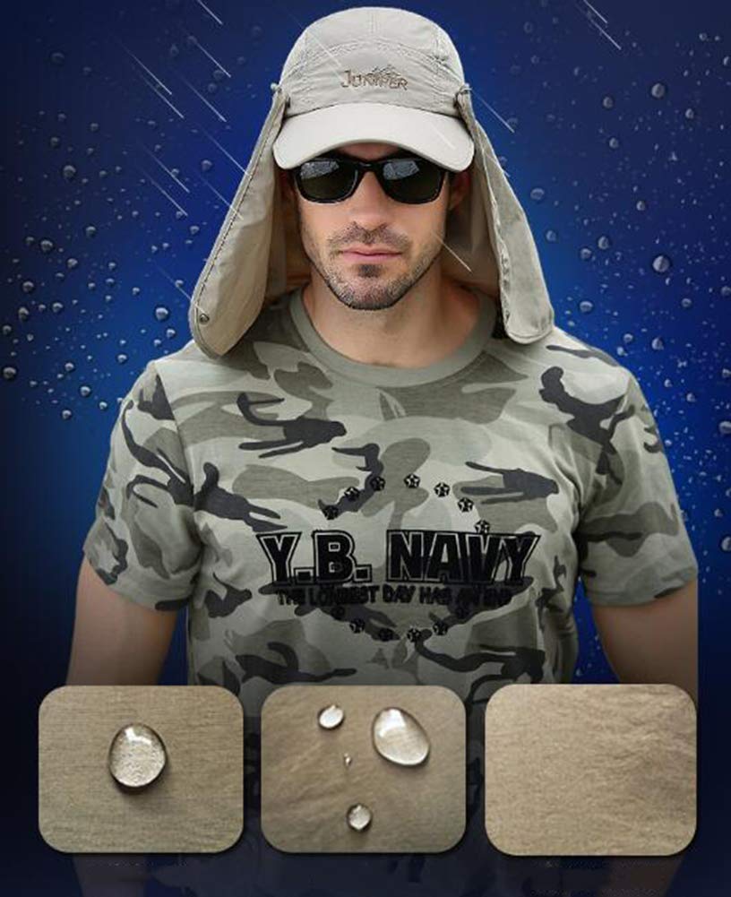 Gorra de protección solar transpirable: gorra protectora multiusos para protección personal en exterioresA