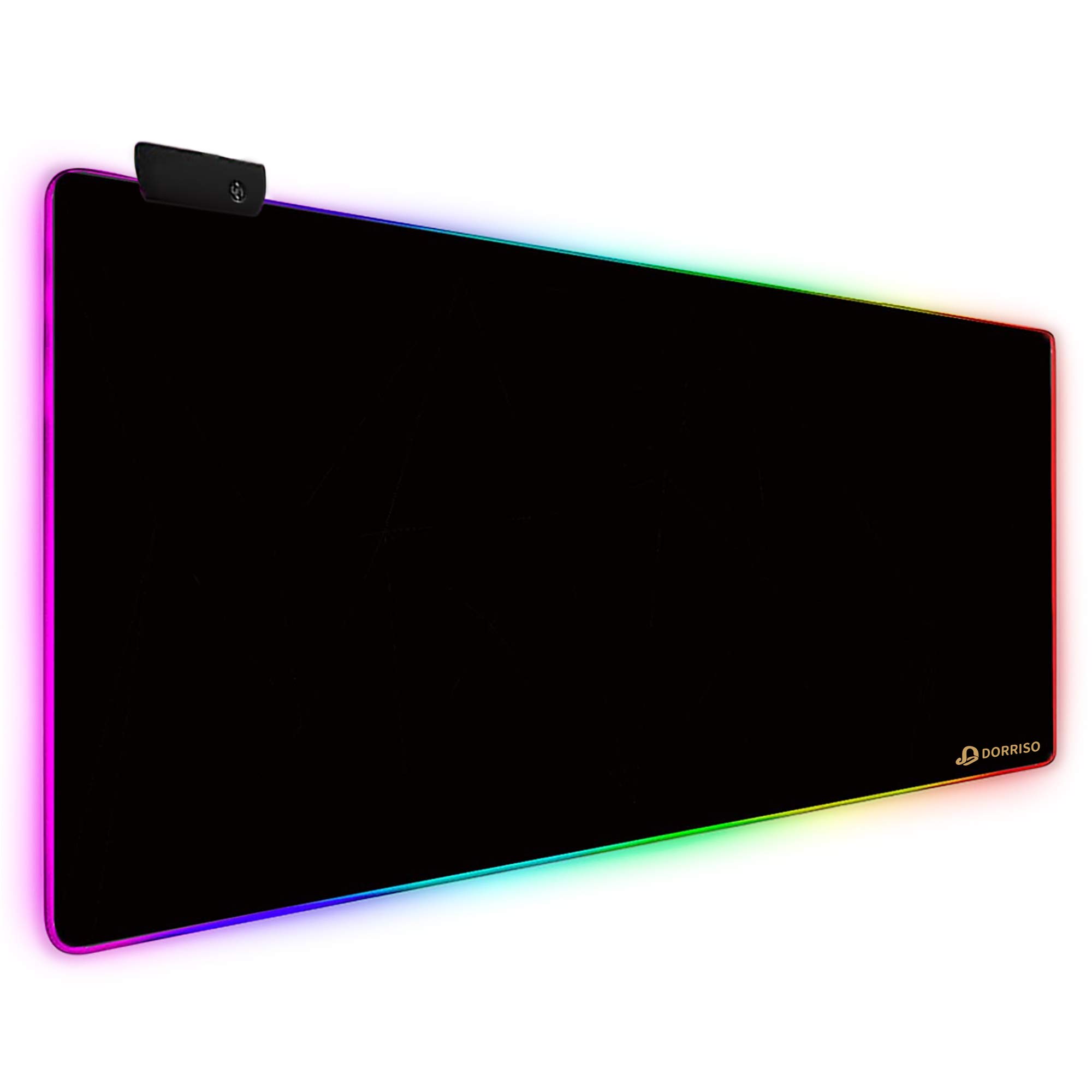 Podkładka pod mysz do gier RGB 800 x 300 x 4 mm, 900 x 400 x 4 mm, RGB LED, podkładka pod mysz XL XXL, miękka klawiatura komputerowa, podkładka pod mysz na biurko do komputera, laptopa, duże podkładki pod mysz do gier z antypoślizgową gumową podstawą, cza