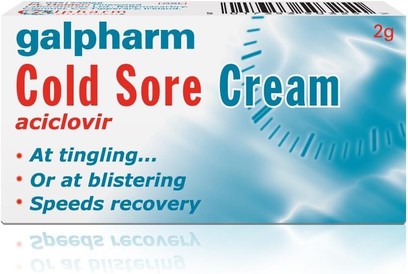 Aciclovir Cold Sore Cream, 2 g