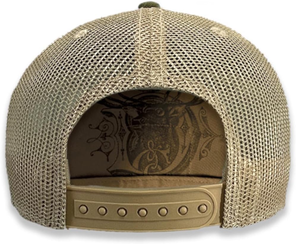 John Deere Men's Camo Deere Script Patch Hat/Cap - Image 4