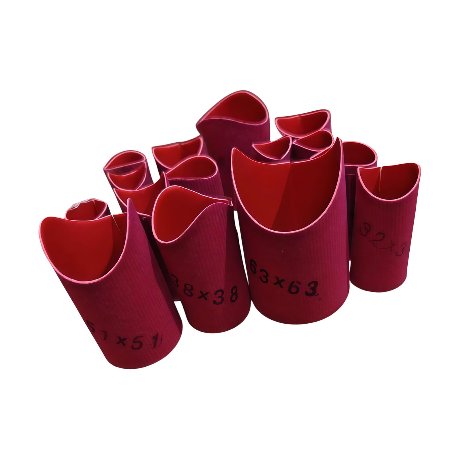 Tsophreniq 15 Models Multifunctional Leather Pipe Template For Plumbing Tasks Easy Saddles Cutting And Grooving In Construction Projects Easy To Use Pipe Saddles Pattern Maker