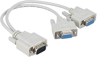 كابل VGA مقسم - شاشتان، لحاسوب شخصي