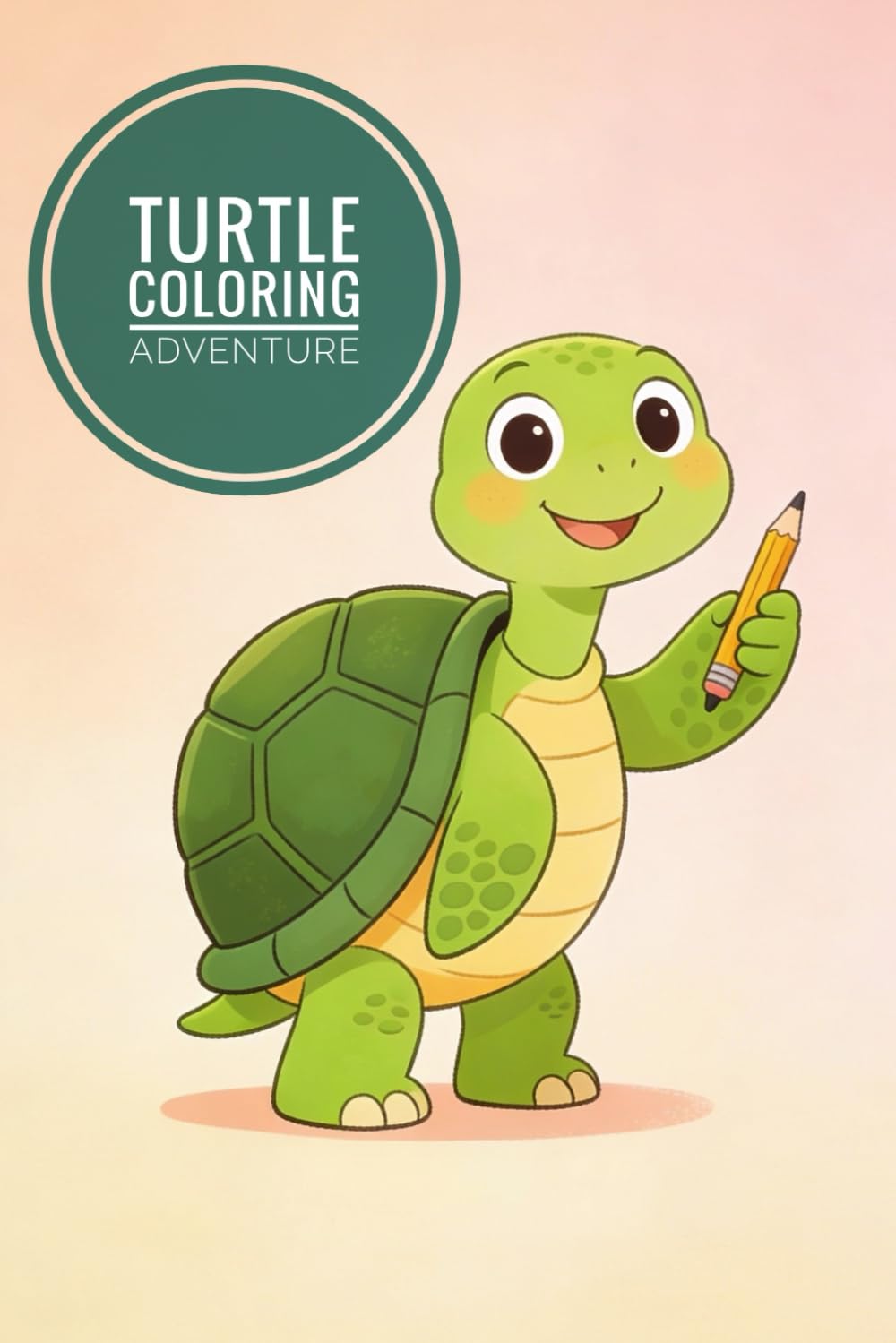 Turtle coloring adventure: Adorable Sea turtles for kids & adults