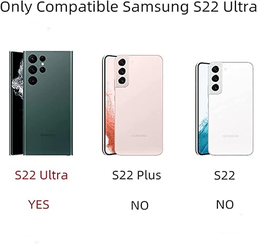 Miniatura 2 de phylla Funda para teléfono Samsung Galaxy S22 Ultra Magnética con purpurina degradada compatible con Magsafe chapado de lujo, bonita cubierta