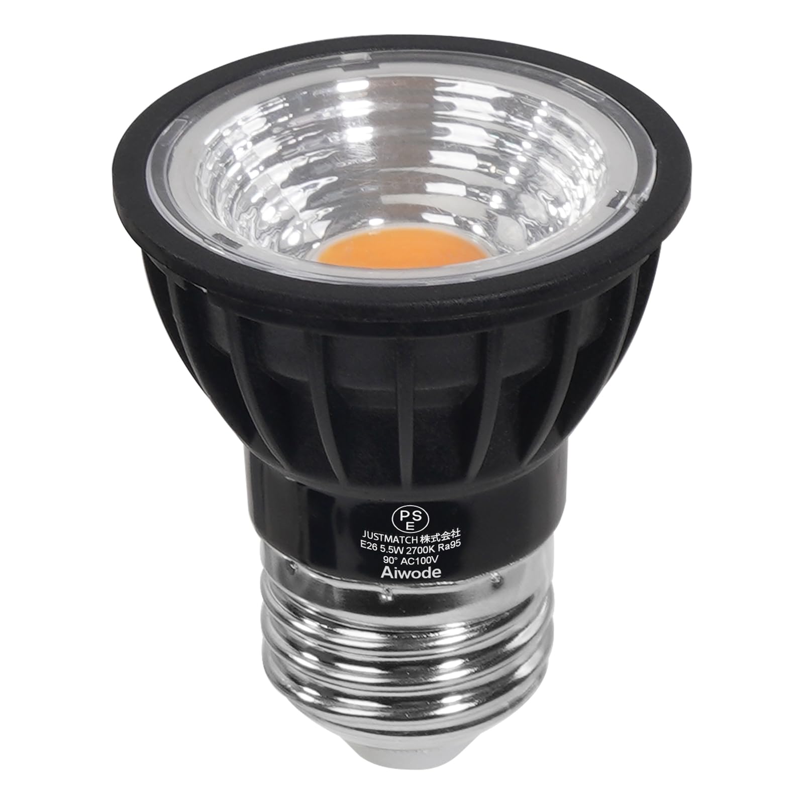 Amazon | Aiwode E26 LEDスポットライト LED電球 E26口金 5.5W(60W形