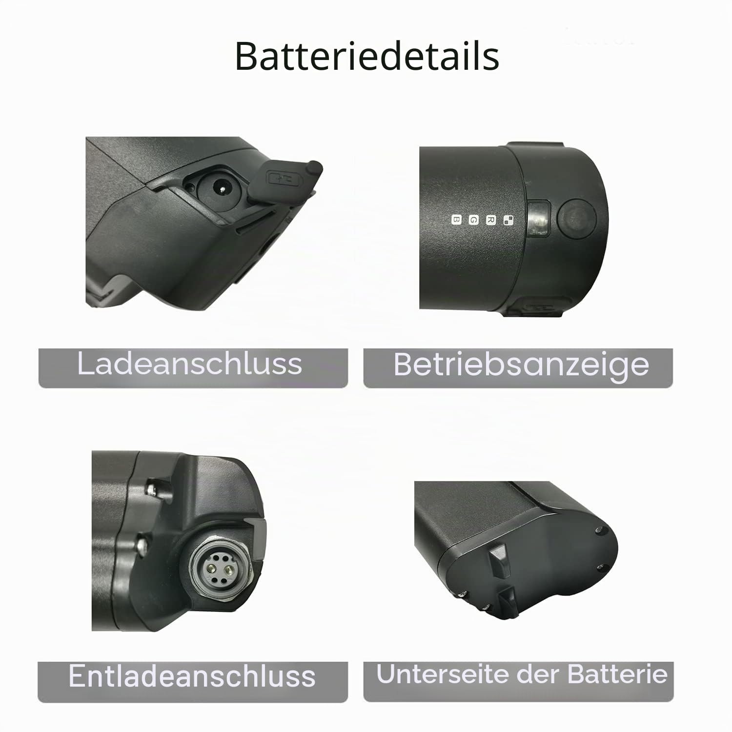 E-Bike Pedelec Akku 48V 14Ah 672Wh Reention EEL PRO mit Ladegerät Ebike-Akkupack Kompatible Fahrrad-Wechsel-Lithium-Batterien