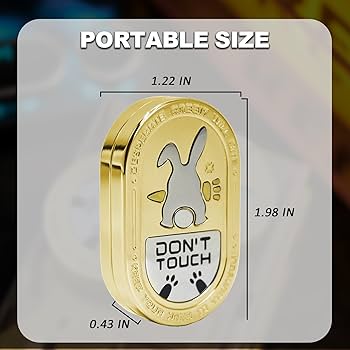 Amazon.com: SKEDC Desperate Rabbit Fidget Slider, Stainless Steel