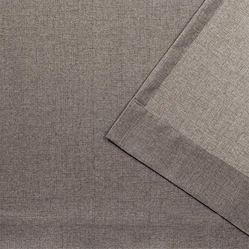 Exclusive Home Curtains Grommet Top Window Curtain Panel Pair, Polyester, Cafe, 108" Length, W 54" x L 108" (2 Panels) - Image 4