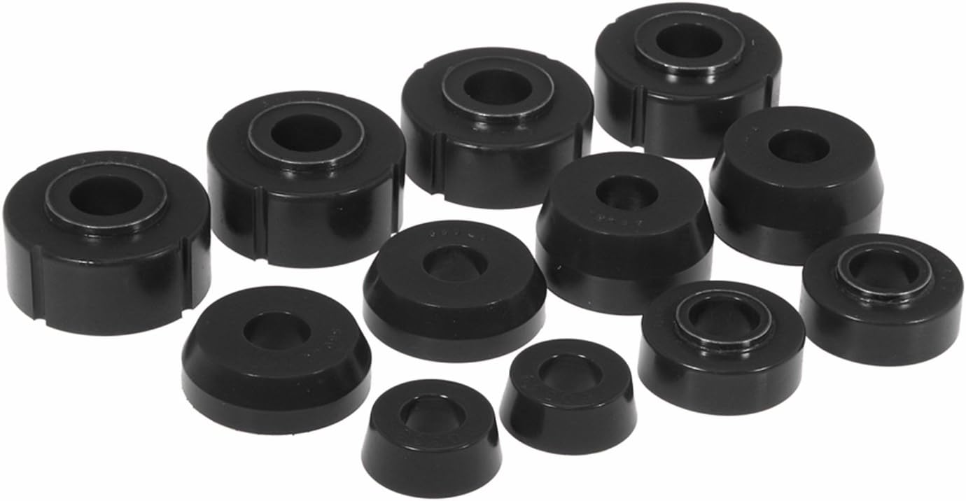 Prothane 66-79 Ford F100-350 4wd Body Mount - Black