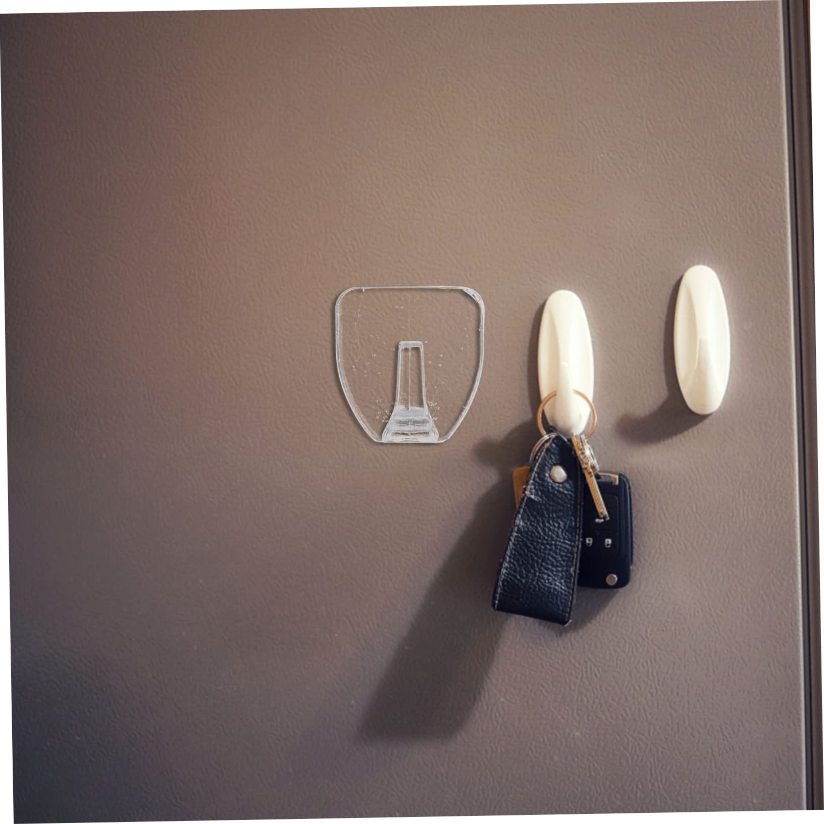Artibetter 5 Juegos Juego De Ganchos Transparentes Ganchos Pared Enganches Pared Hangers De Pared Adhesivo Percha Para Ducha Adhesivos Para Colgar Pegarse En 8 Uds * 5