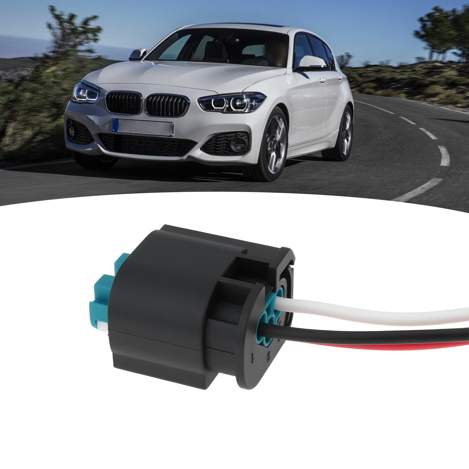 1 szt. 12 V zasilanie 3-pinowe złącze naprawcze 83300413586 kompatybilne z BMW