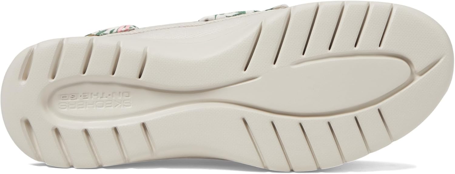 Skechers Women's Boat Shoe, Natural, 8 UK 4 61NPYHFFT6L. AC SL1500