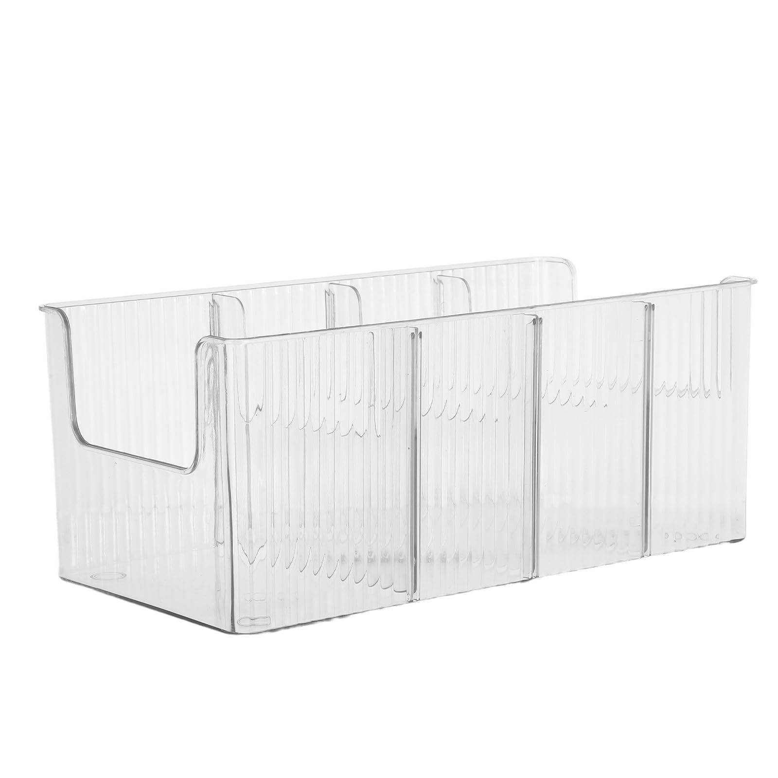 Caja organizadora de CD con divisores internos anti-desplazamiento para proteger carátulas