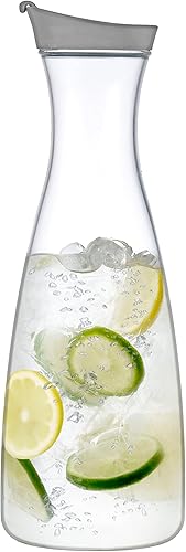 Prodyne Tarro de jugo, 56 oz, tapa gris