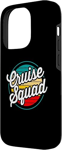 Miniatura 2 de iPhone 14 Pro Cruise Squad 2024 Retro Sunset Beach Vacation Group Matching Case
