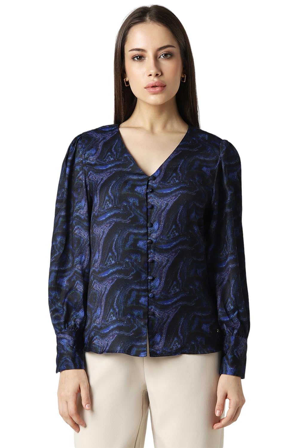 van heusen Women's Polyester Regular Fit Blouse-picture-45