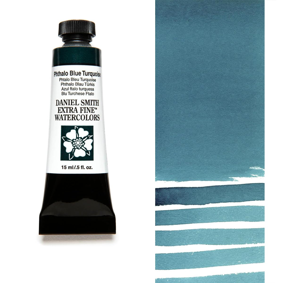Daniel Smith Watercolour Paint Tube 15ml Phthalo Blue Turquoise Series 2