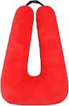 Traveling Car Pillow for Kids Adults, Kids Travel Pillow, Kids Car Pillow for Sleeping, Car Seat Pillow for Toddlers, Head and Body Support U Shaped Pillow for Travel (Blue)