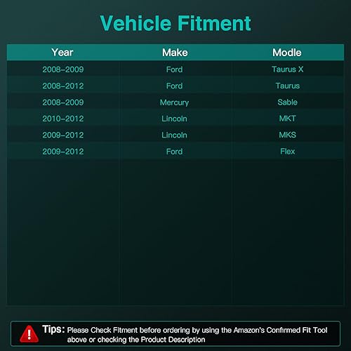 Miniatura 5 de SCITOO Condensador 3942 Condensador de aire acondicionado AC compatible para 2009-2012 para Ford para Flex 2010-2012 para Lincoln para MKT 2008-2012
